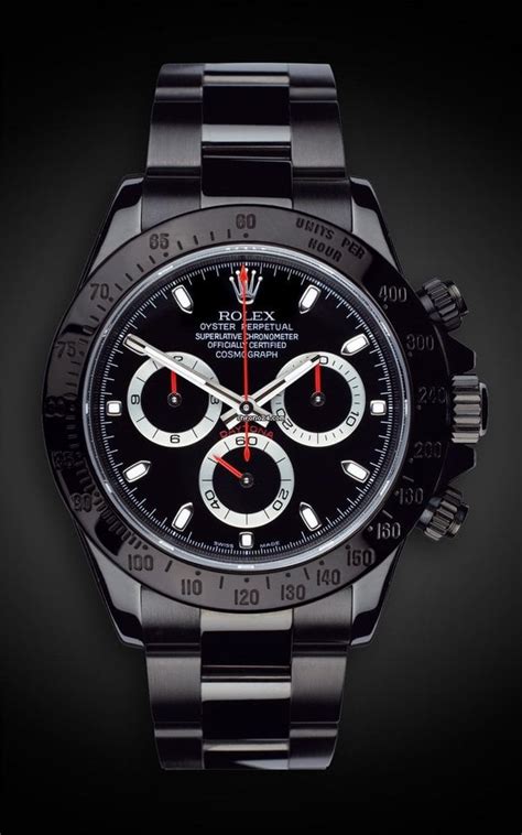 rolex daytona all black price